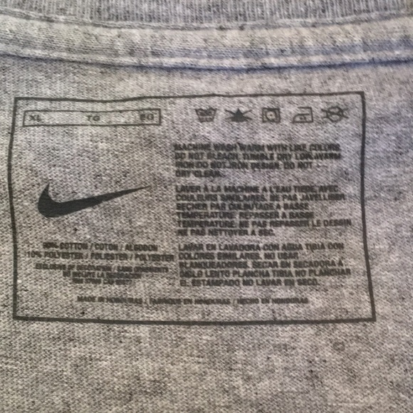 Nike graffiti “Just Do It” gray muscle tee - Picture 5 of 7